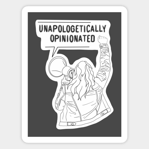 Unapologetically opinionated Magnet by DurdtPile